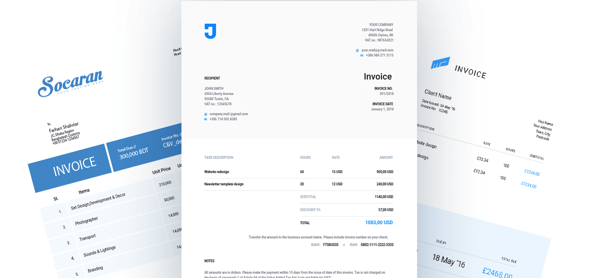 Build an Invoice Template That Suits Your Style